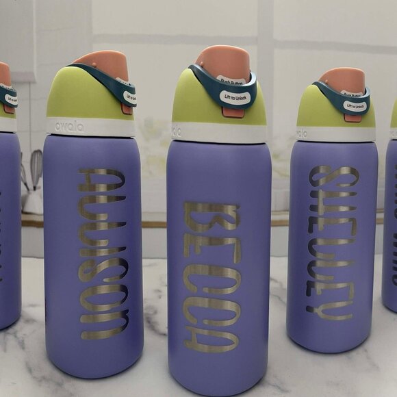 Custom 100% authentic Owala Bottle with your Name & Logo Engraved on it - Picture 2 of 9